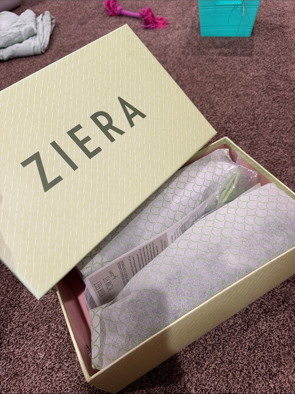 Ziera Women’s Sneakers in Light Green and White